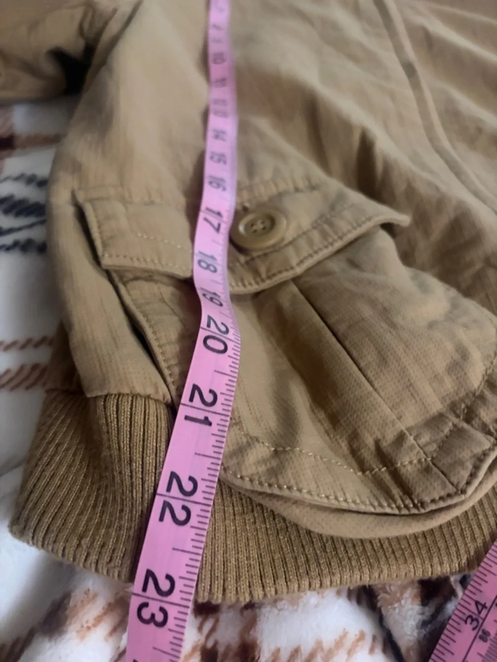 Like new vintage 2006 Old Navy Bomber Jacket size M/L. Carhartt brown. So cool - Picture 13 of 14